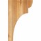 Ekena Millwork Yorktown Rough Sawn Corbel, Western Red Cedar, 4"W x 12"D x 20"H COR04X12X20YOR00RWR - alternate 4